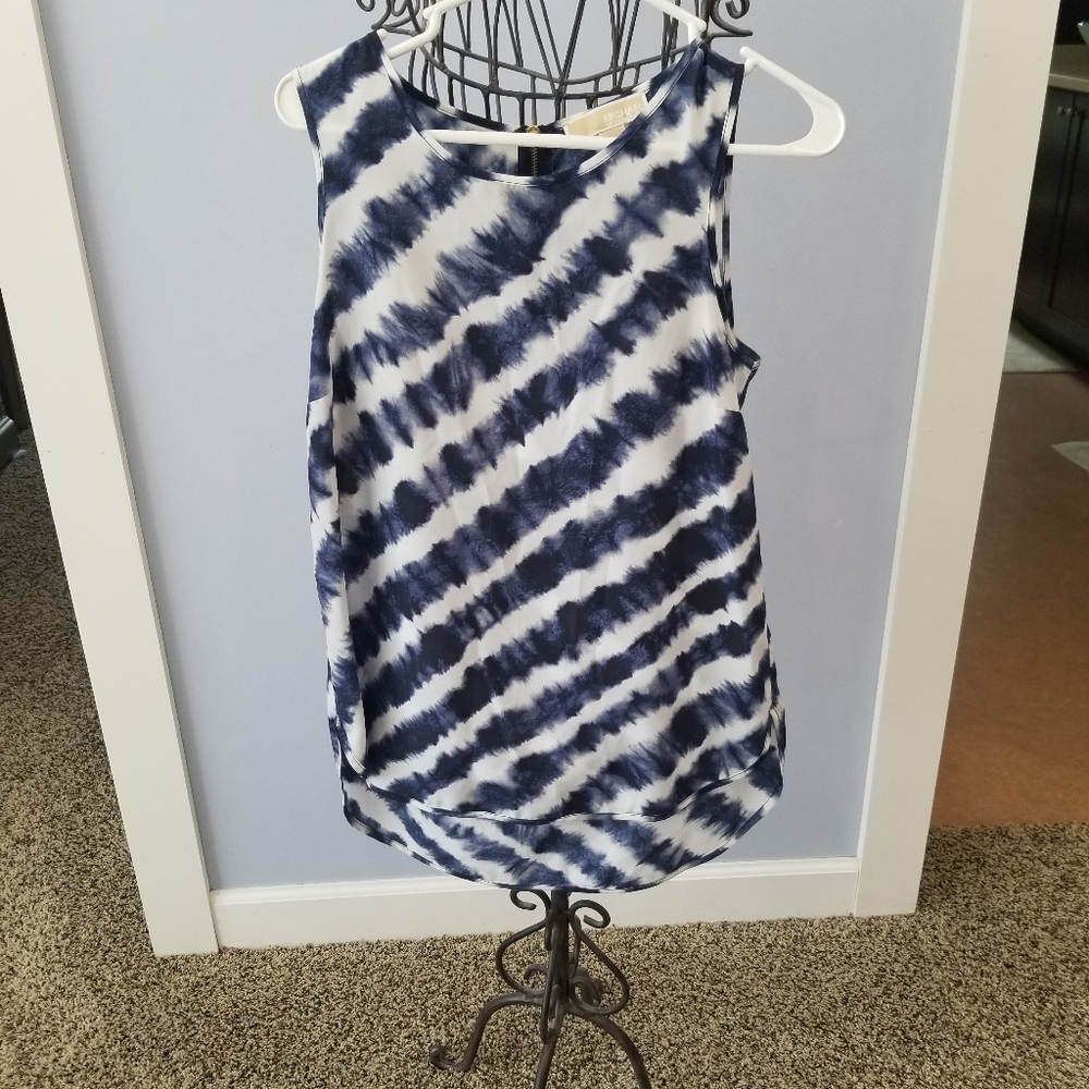 MK long tie-dye tunic top